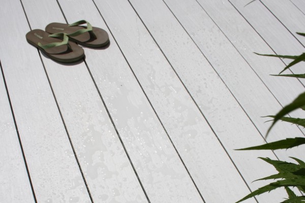 Террасная доска из ДПК Terrapol Практик моноколор Жемчуг (под заказ) купить в Севастополе