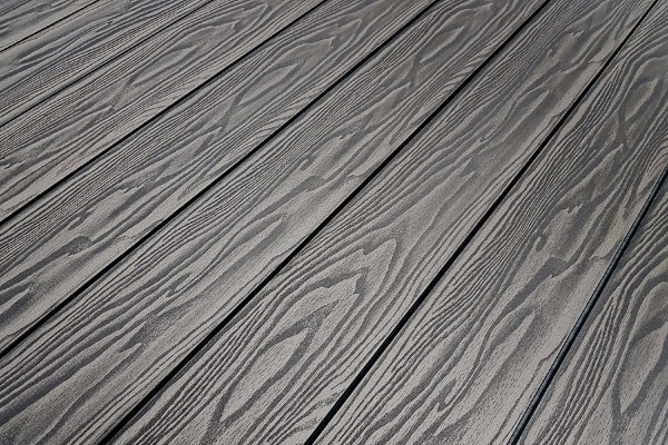 Террасная доска из ДПК Terrapol Смарт 3D Полнотелая без паза Черное дерево купить в Севастополе