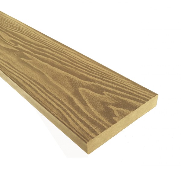 Террасная доска из ДПК Terrapol Смарт 3D Полнотелая без паза Дуб Севилья купить в Севастополе