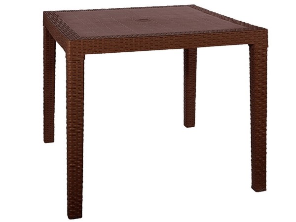 Стол квадратный FIJI Quatro Table Коричневый купить в Севастополе