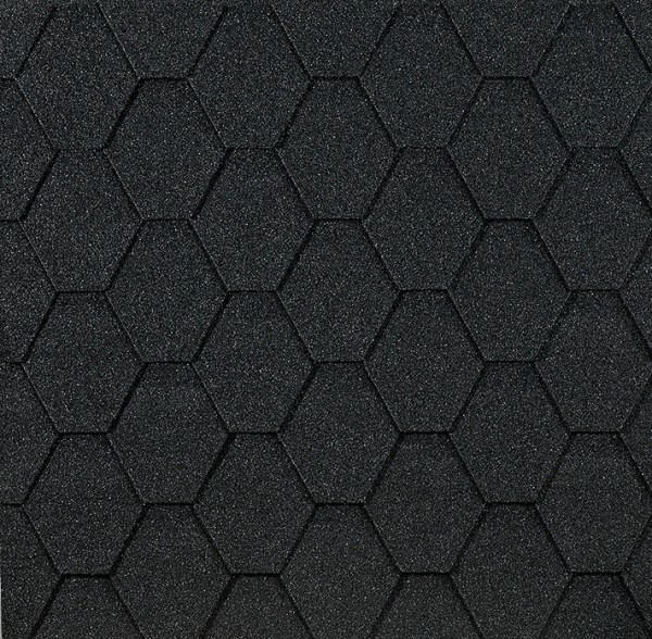 Гибкая черепица EURASIA Docke, Коллекция ШЕСТИГРАННИК Серый купить в Севастополе