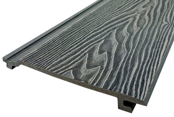 Сайдинг Darvolex 185x19x3000мм, 3D тиснение Серый купить в Севастополе