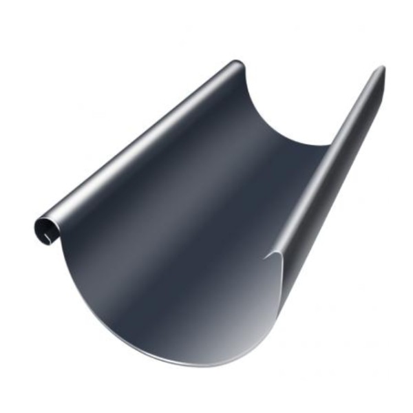 Водосток Grand Line 125x90 – Желоб 3м RAL 7024 купить в Севастополе