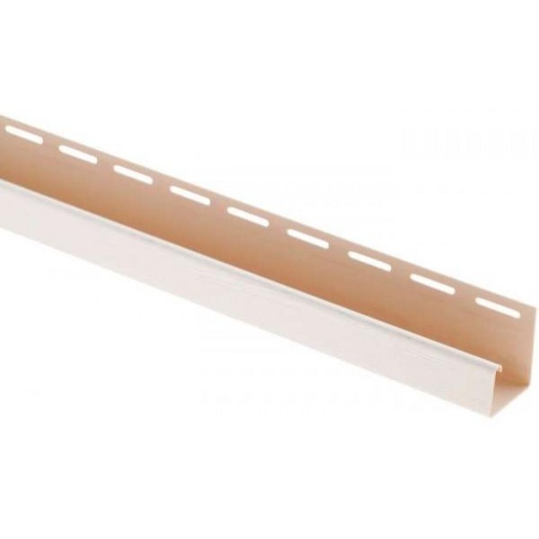 J-профиль Люкс Крашенный, T-15, ВН, Белый купить в Севастополе