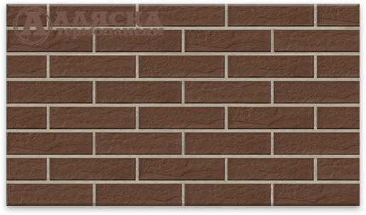 Фасадные Термопанели Аляска Braun Rustic купить в Севастополе