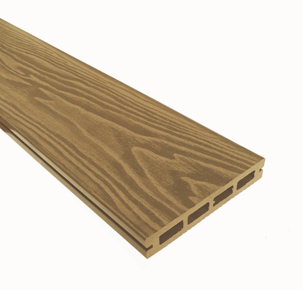 Террасная доска из ДПК Terrapol Смарт 3D Пустотелая с пазом Дуб Севилья купить в Севастополе