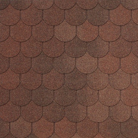 Гибкая черепица Tegola ASSISI terracotta 420 купить в Севастополе