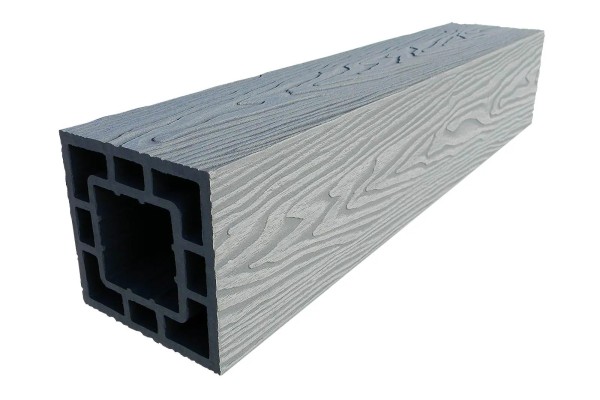 Столб опорный ДПК Deckart 125×125 Серый купить в Севастополе