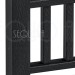 Комплект крышка/юбка для столба SEQUOIA BLACK купить в Севастополе