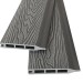Заборная панель шип-паз EasyDecking Wood-Х 146х20 Серый купить в Севастополе