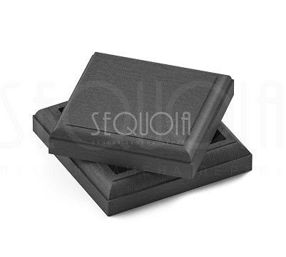 Комплект крышка/юбка для столба SEQUOIA GRAY купить в Севастополе