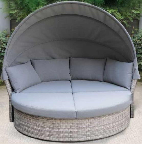 Диван-Трансформер AFINA плетеный из иск. ротанга AFM-325G Grey купить в Севастополе