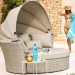 Диван-Трансформер AFINA плетеный из иск. ротанга AFM-325 Beige купить в Севастополе