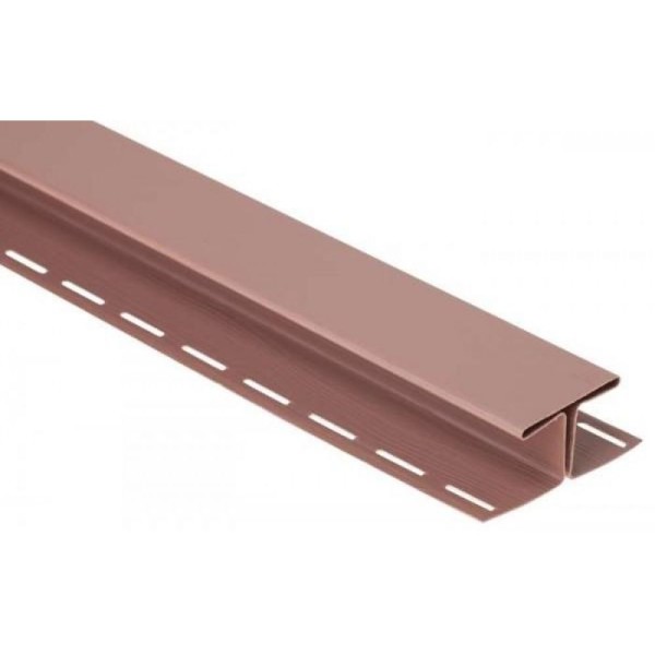Н-профиль Люкс Крашенный, T-18, ВН, Красно-коричневый купить в Севастополе