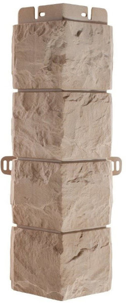 Фасадная панель Наружный угол фагот (талдомский), 0,45 х 0,13м (н) купить в Севастополе