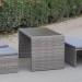Диван-Трансформер AFINA плетеный из иск. ротанга S330G-W78 Grey купить в Севастополе