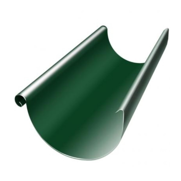 Водосток Grand Line 125x90 – Желоб 3м RAL 6005 купить в Севастополе