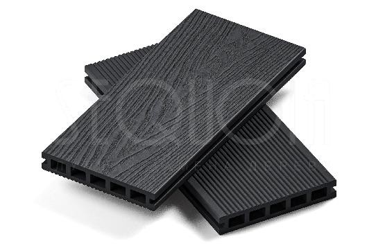 Доска террасная ДПК 3D SEQUOIA Evolution WOOD BLACK купить в Севастополе
