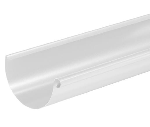 Водосток Aquasistem, система 125x90 - Водосточный желоб 3.00м RAL 9003 Белый купить в Севастополе