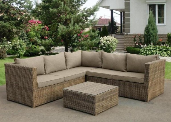 Комплект мебели AFINA плетеной из иск. ротанга YR825B Beige купить в Севастополе