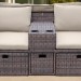 Комплект мебели AFINA плетеной из иск. ротанга AFM-330B Brown купить в Севастополе