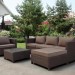 Комплект мебели AFINA плетеной из иск. ротанга YR821A Brown/Beige купить в Севастополе