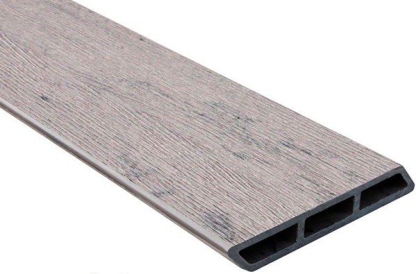Доска Ромбус 3D ДПК Outdoor STORM GREY серая микс купить в Севастополе