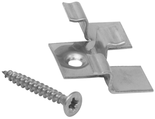Клипса с саморезом,Grinder бесшовный монтаж 2 mm купить в Севастополе