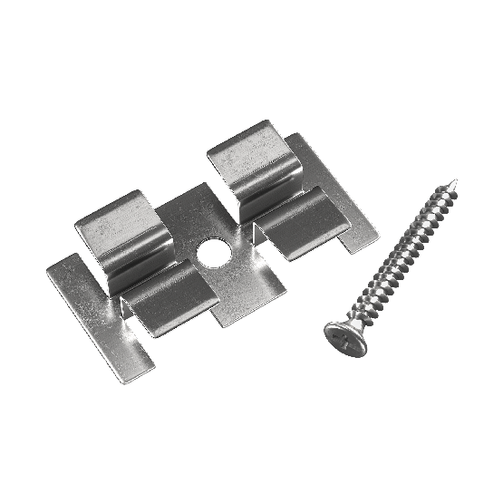 Клипса с саморезом, Grinder шовный монтаж 5 mm купить в Севастополе