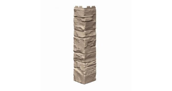 Угол наружный VOX Solid Stone Lazio камень светлая глина купить в Севастополе