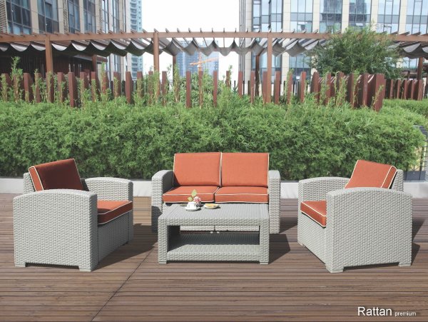 Уличные диваны и кресла коллекции Rattan Premium 4 купить в Севастополе
