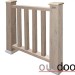 Ограждение из ДПК Outdoor Классик 3D STORM серый микс купить в Севастополе