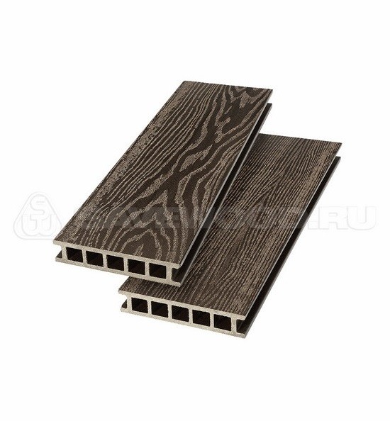 Террасная доска из ДПК SW-Fagus «SaveWood» темно-коричневый купить в Севастополе