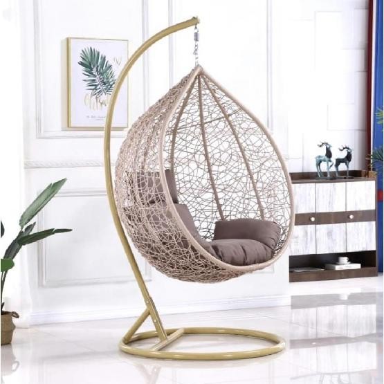Кресло Подвесное из искусственного ротанга AFM-169A-XLB Beige купить в Севастополе