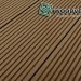 Террасная доска из ДПК  WOODVEX Select Темно-коричневый купить в Севастополе