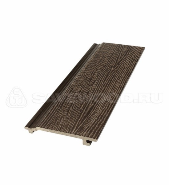 Сайдинг из дпк savewood sw-sorbus радиальный распил темно-коричневый купить в Севастополе