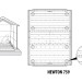 Сарай пластиковый Newton 759 купить в Севастополе