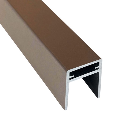П-профиль Алюминиевый EasyDecking 35x25 Венге купить в Севастополе