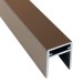 П-профиль Алюминиевый EasyDecking 35x25 Венге купить в Севастополе