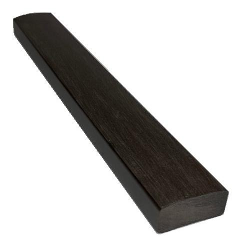 Лавочный брус Ecodecking Некст полнотелый брашированный 70х35 венге купить в Севастополе