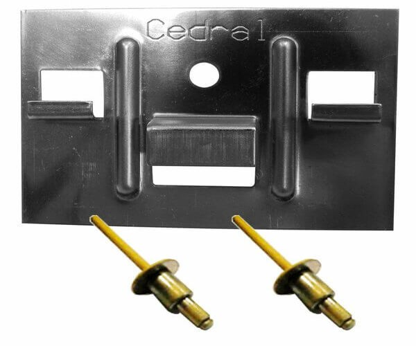КЛЯММЕР + ЗАКЛЁПКА ДЛЯ CEDRAL CLICK 250 ШТ купить в Севастополе