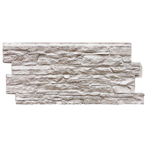 Фасадная панель FineBer, Скала, Мелованный белый купить в Севастополе