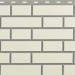 Фасадная панель Альта-Профиль, Кирпич Клинкерный, Белый купить в Севастополе