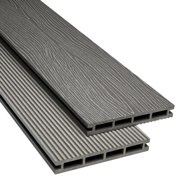 Террасная доска из ДПК Faynag 3D Stelo графит купить в Севастополе