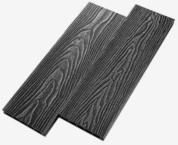Террасная доска из ДПК RusDecking Unodeck Vintage - Графит купить в Севастополе