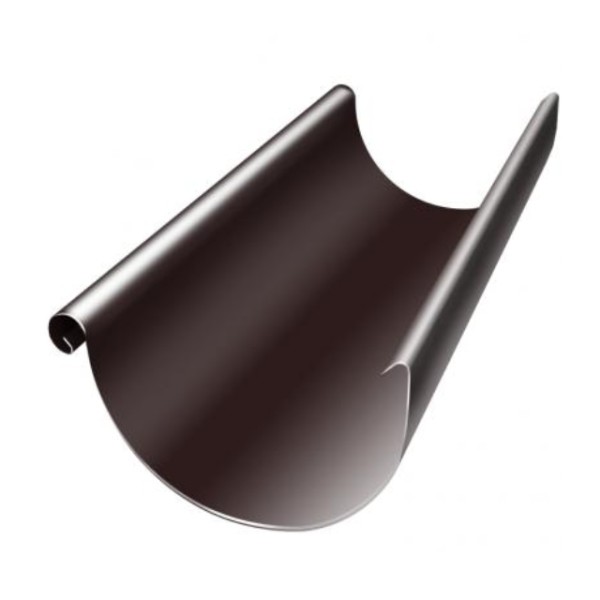 Водосток Grand Line 125x90 – Желоб 3м RAL 8017 купить в Севастополе