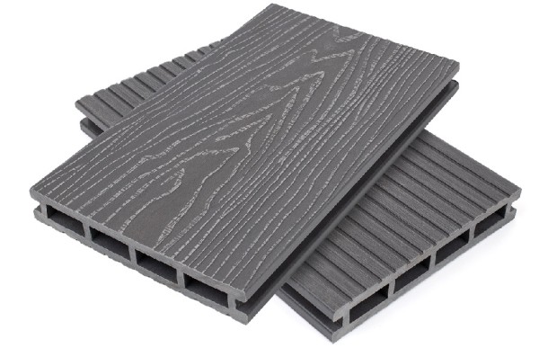 Террасная доская ДПК NanoWood Nature 3D пустотелая Серый купить в Севастополе