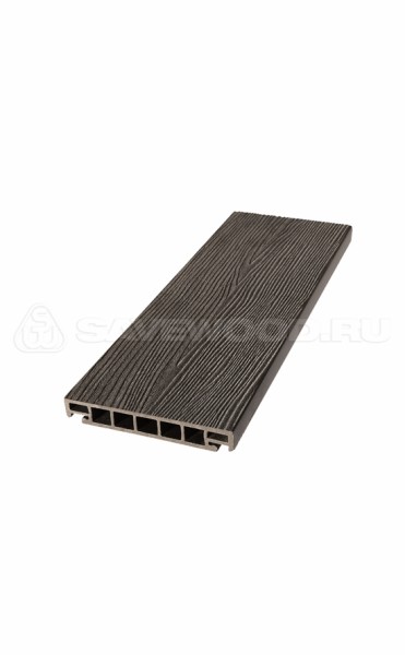 Террасная доска из ДПК SW Salix (S) (R) темно-коричневый купить в Севастополе