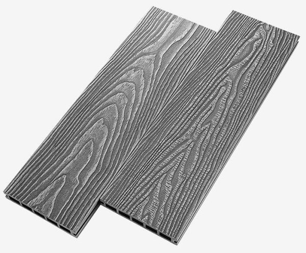 Террасная доска из ДПК RusDecking Unodeck Vintage - Серый купить в Севастополе