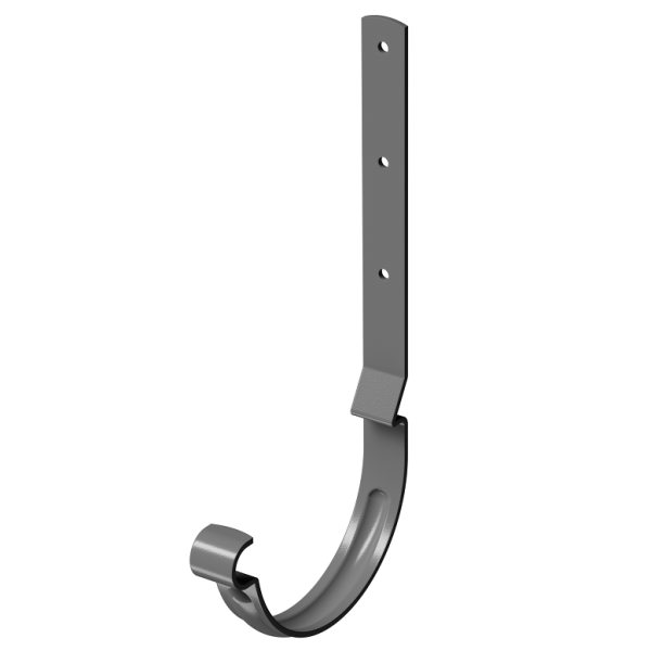 Карнизный крюк длинный D125 Döcke STAL PREMIUM Графит, (RAL 7024) купить в Севастополе